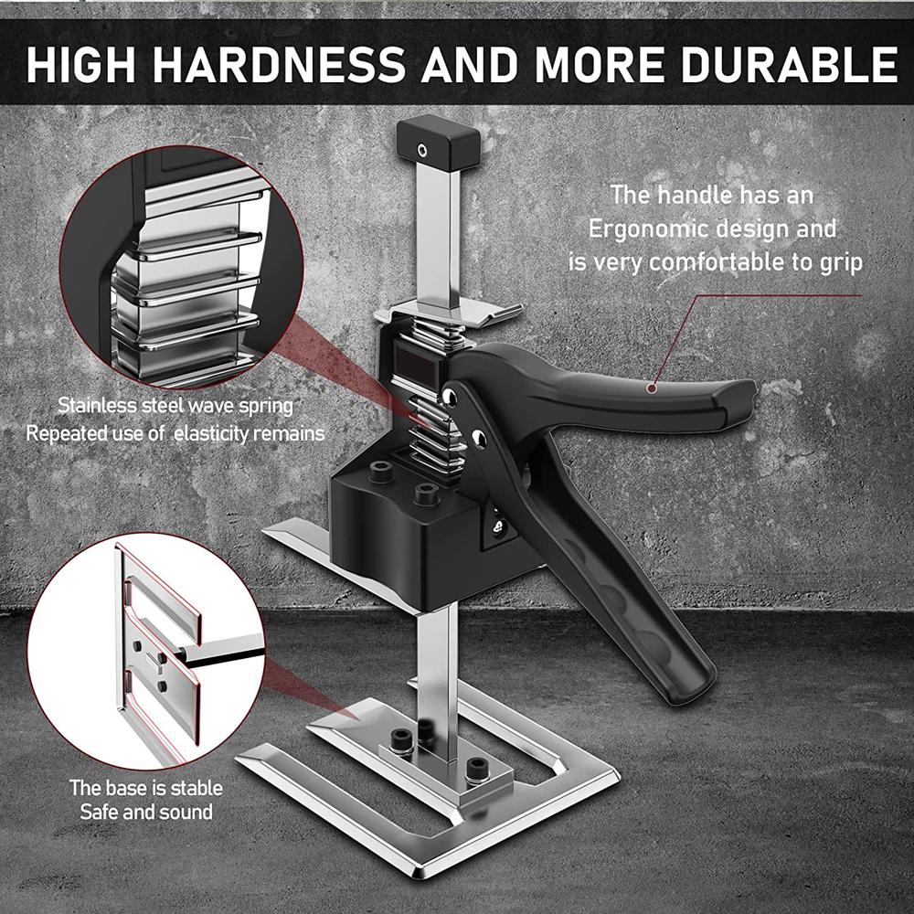 New Hand Lifting Tool Labor-Saving Arm Jack Door Panel Drywall Lifting Cabinet Board Lifter Tile Height Adjuster Elevator Tool
