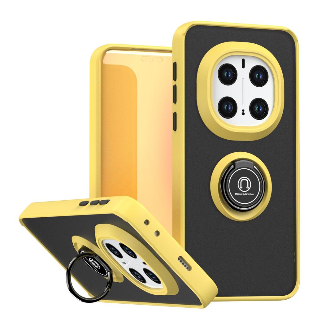 Матовый магнитный чехол-броня для Huawei Honor Magic 7 Pro с кольцом-держателем, чехлы для телефона Magic7Pro, накладка