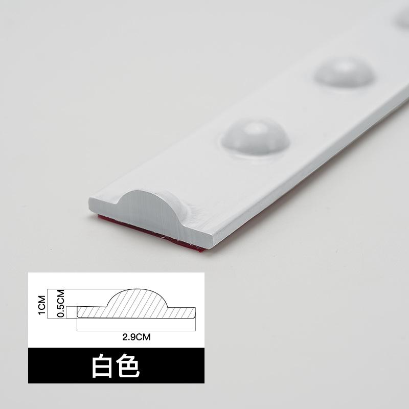 5m PVC Round Dot Relief Self-adhesive Decorative Line Waistline Mirror Picture Frame Edge Banding Strip Ceiling Background Decor