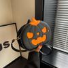 Трендовая новая забавная сумка-мессенджер на Хэллоуин, нишевый дизайн, сумка-тыква, наплечная сумка