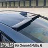 Для Malibu XL 2016-2024 Заднее стекло Крышка багажника Спойлер на крышку багажника Крылья Черный Карбон Аксессуары для внешнего тюнинга Деталь