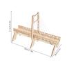 DIY Wooden Cable-Stayed Bridge STEM Assembly Kit Physics Structure Science Experiment Educational Engineering Teaching Model