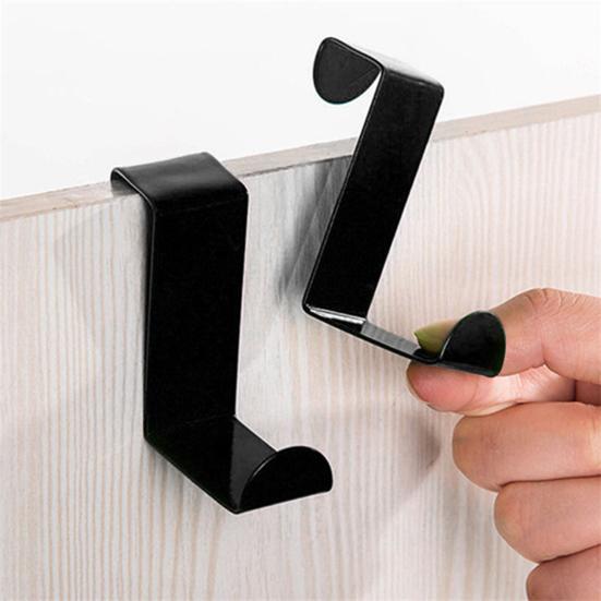 4 шт. крючки для задней двери, нержавеющие, антидеформационные, прочные, выдерживающие нагрузку, органайзер для полотенец, вешалки для шкафа