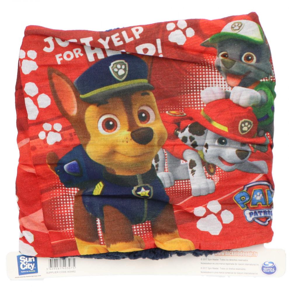 Snood pat Patrouille - cache cou paw patrol