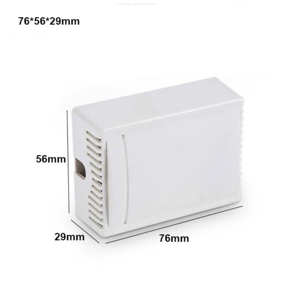 White Black Storage Case ABS Plastic Housing Instrument Case Electronic Supplies
