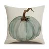 Thanksgiving Linen Pillowcase Autumn Pumpkin Print Pillow Cushion Cover