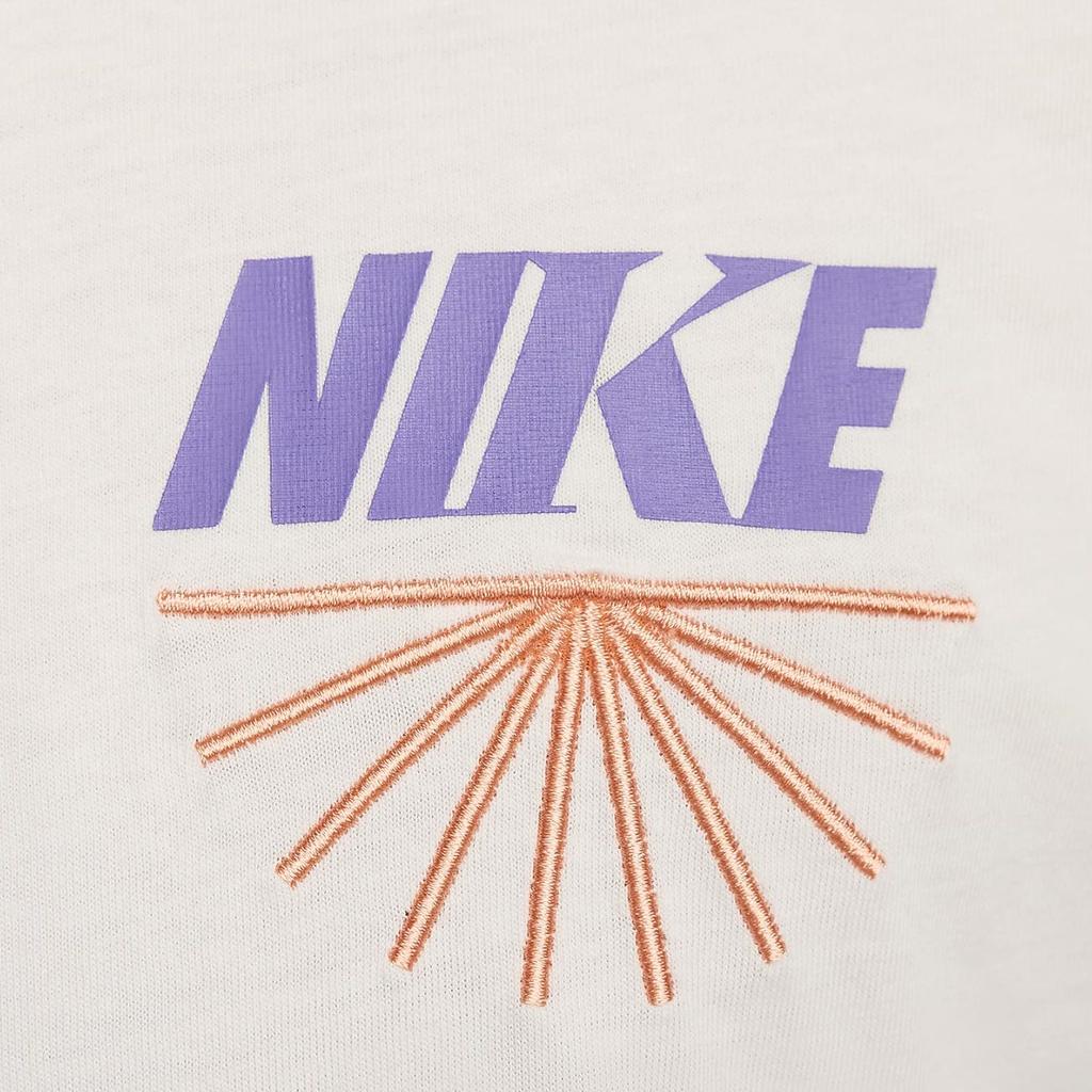Nike Футболки Мужские Белые С Круглым Вырезом Средней Посадки FZ9999-133