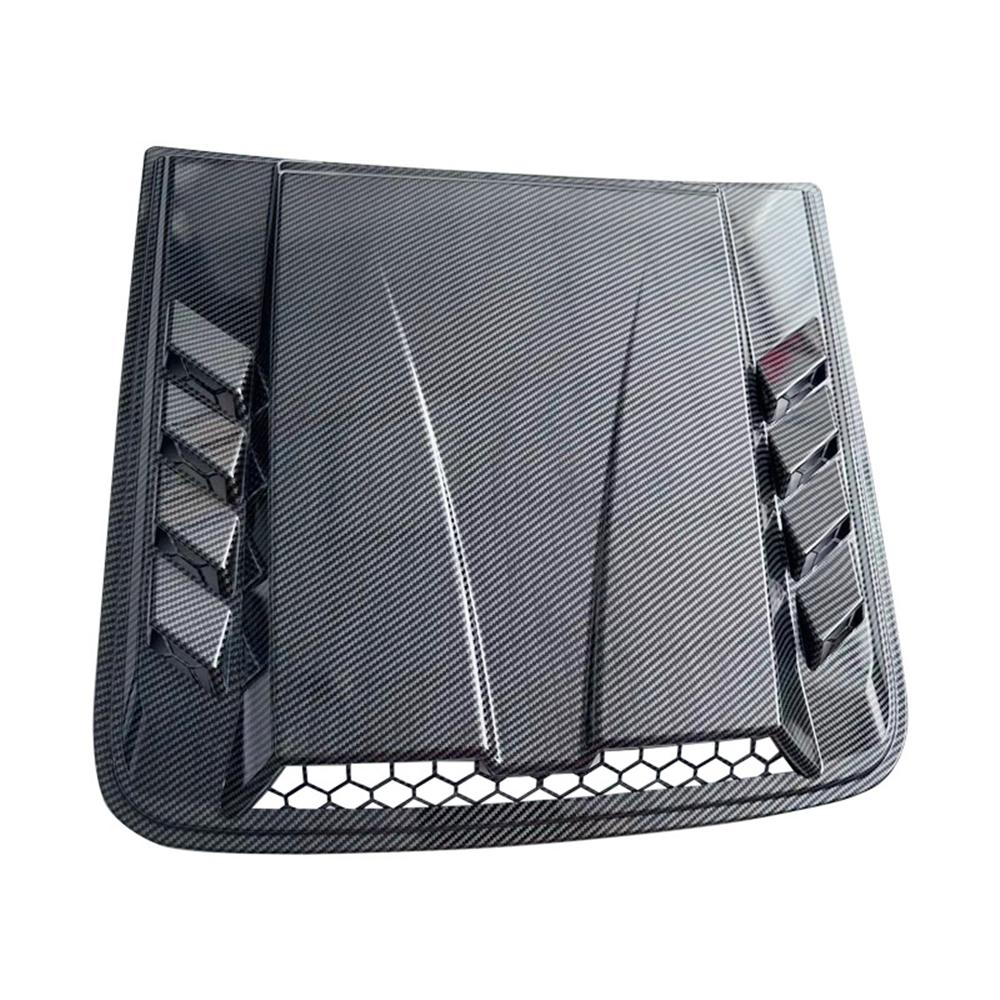 1x Универсальный автомобильный воздухозаборник на капот, накладки, декоративные наклейки