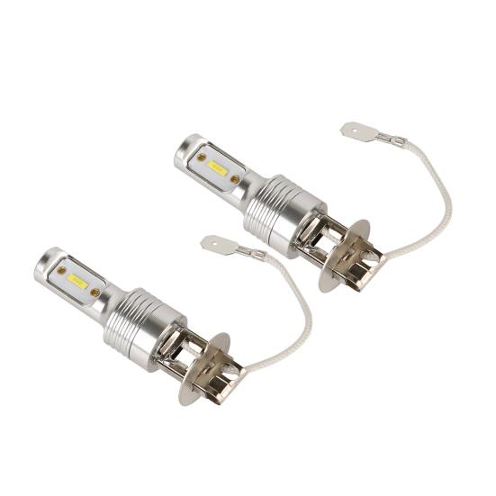 2шт H3 светодиодные фары желтого света высокой яркости 30W IP67 водонепроницаемый