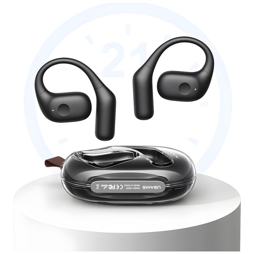 Usams Słuchawki Bluetooth 5.3 G26 Owsbezprzewodowe Biały/White Bhuug02