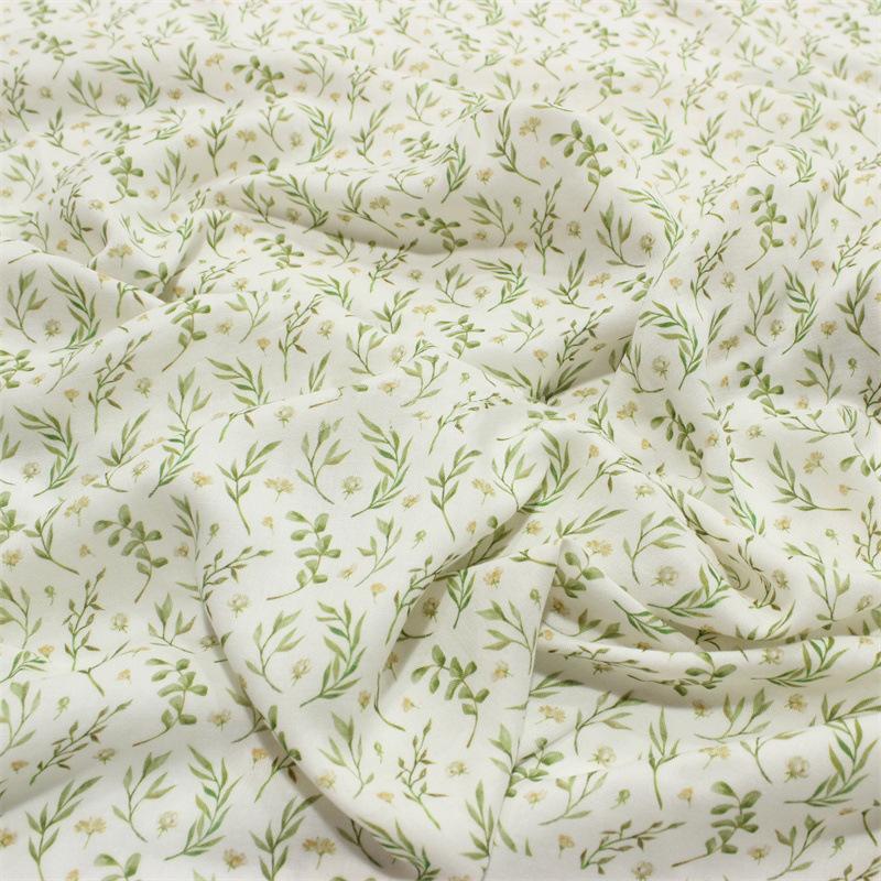 150X100см Двухслойная марля с принтом фрагментированных цветов 70% экологически чистое бамбуковое волокно 30% хлопок вязаная детская ткань DIY ткань