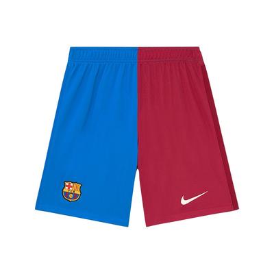Футбольные тренировочные шорты Color Block SW Fan Edition 21-22 сезона Barcelona Home Мужские шорты Красные Синие CV8148-427