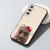 Смешной чехол для телефона K-Kany W-West YE для Samsung Galaxy A73, A72, A71, A70, A52, A51 Другие Мягкий черный чехол