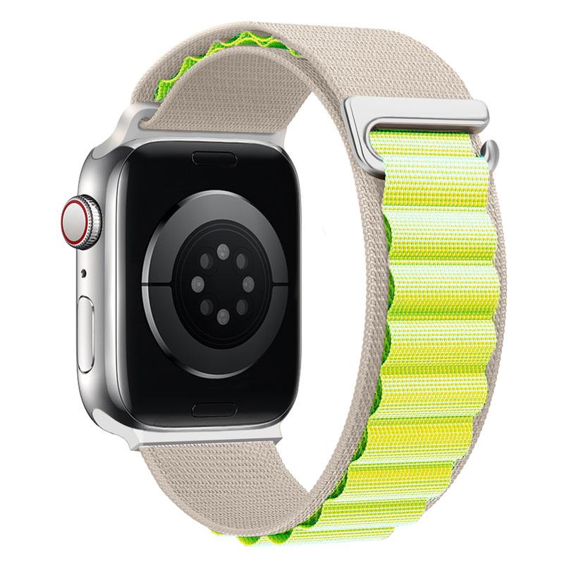 Альпийская петля Ремешок Для apple watch Ultra 2 ремешок 49мм 44мм 40мм 45мм 41мм 46мм 45 мм браслет correa iWatch series 9 8 7 6 3 se 10