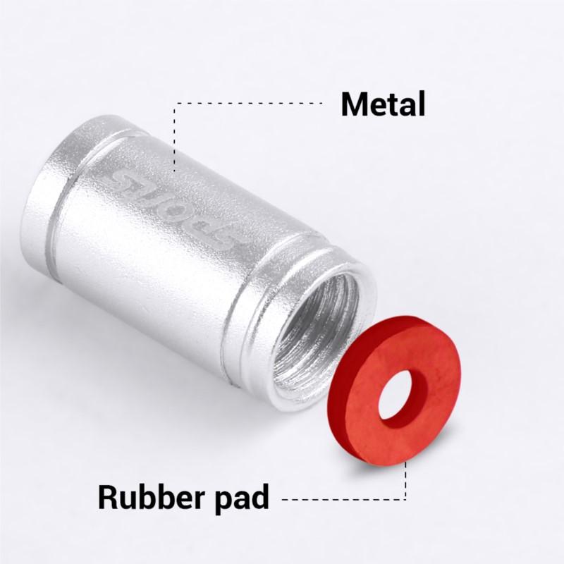 4Pc Car Sport Styling Wheel Tire Valve Caps Tyre Stem Covers Decoration For Ford Focus ST Ranger Mondeo Kugo Fiesta Wheel hubcap