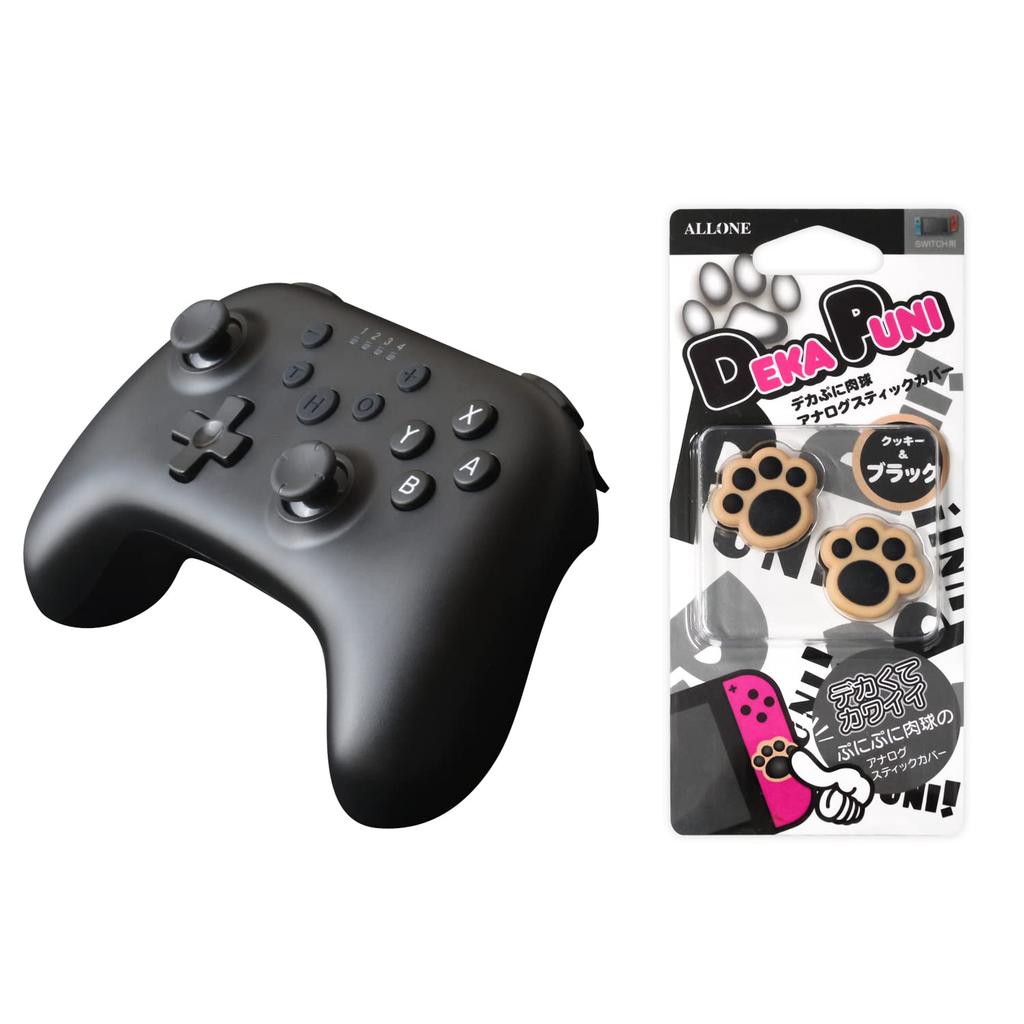 Compact Controller Deka Puni Nikukyu Cookie Ver BK Set for Switch &