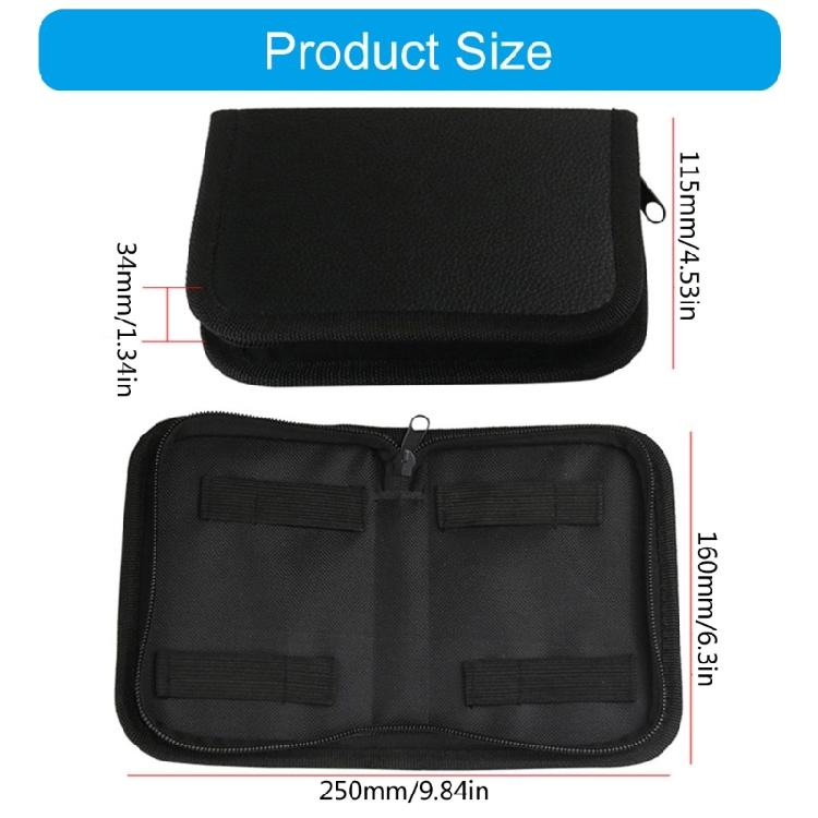 Набор инструментов из искусственной кожи, сумка для инструментов, чехол для инструментов для создателей ювелирных изделий, для защиты плоскогубцев и ножниц