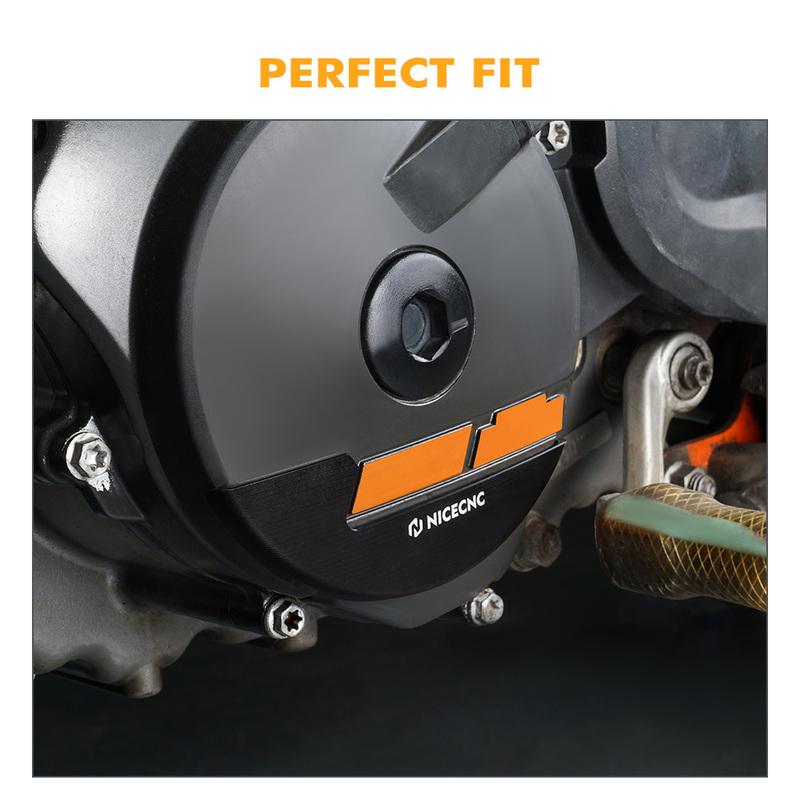 For 08-25 KTM 690 Enduro/R 690 SMC/R Ignition Clutch Cover Protector for Husqvarna 701 Supermoto 701 Enduro Vitpilen Svartpilen