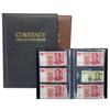 Loose Leaf Sheet Paper Money Collection Leather Album Collection Pockets  Collecting Money