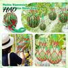 Heavy Duty Melon Hammock 10Pcs Watermelon Sling Nets, Weatherproof Reusable Holder Support Net Mesh, Fruit Hammocks for Cantaloupe Cucumber Vegetables