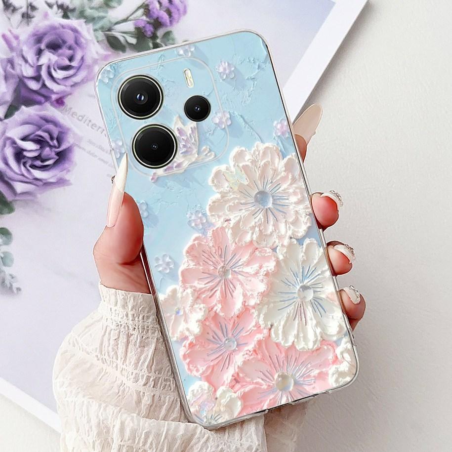Силиконовый чехол для Xiaomi Redmi Note 14 4G EU 2025, чехол, крутой Лев Леопард Дракон Животные, мягкий тонкий чехол для Note14 4G EU, чехол