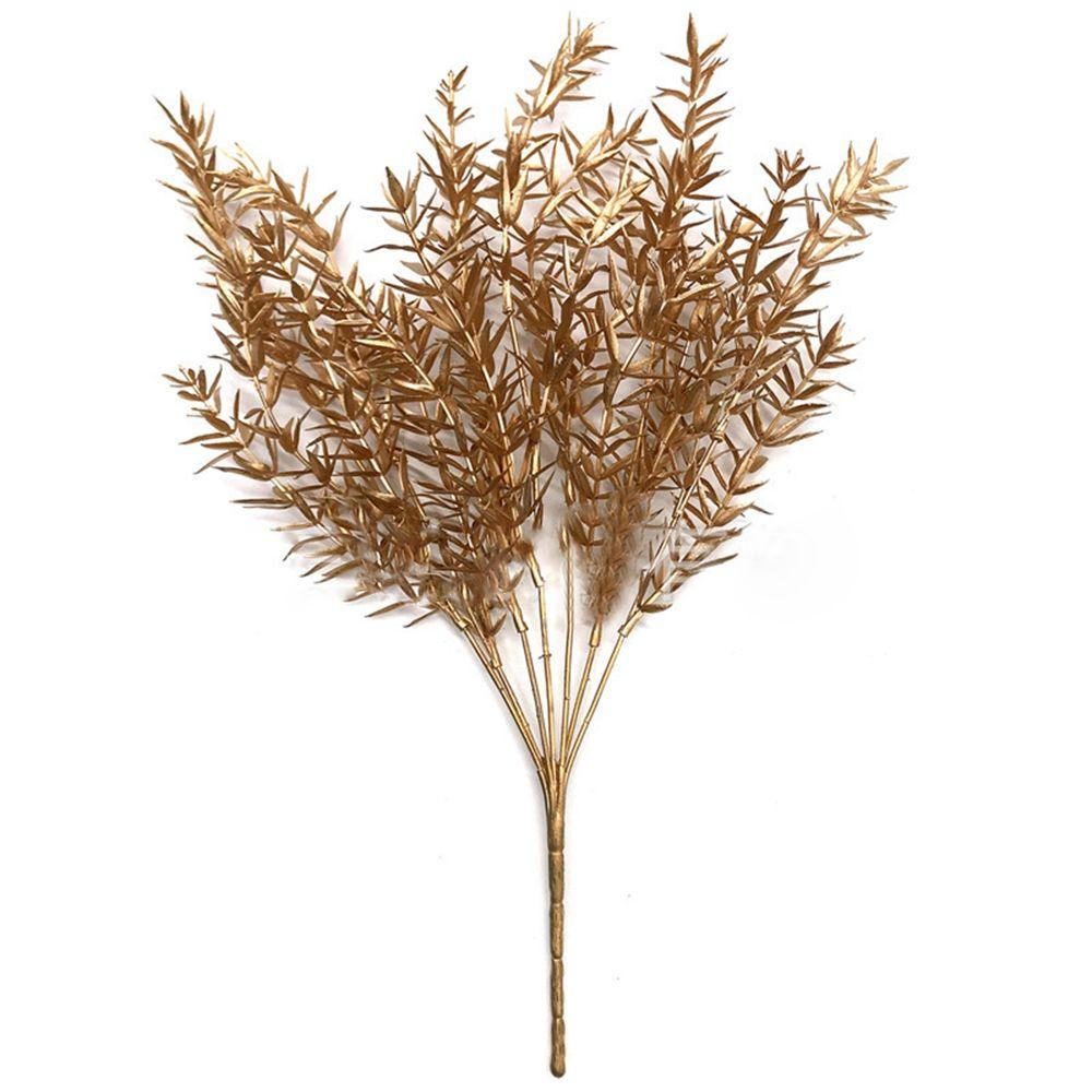 Crafts Eucalyptus Leaves Plastic Photo Props Bouquet Artificial Flowers Fake Plants Tower Leaves