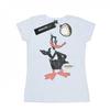 Womens/Ladies Daffy Duck Distressed Cotton T-Shirt