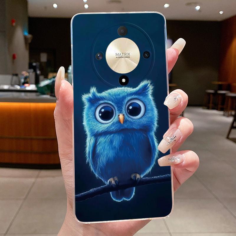 Чехол для Honor X9b X9a Magic 6 5 Lite 5G Роскошный Дракон Милый Крутой Мальчики Девочки Прозрачный Мягкий силикон Задняя крышка Чехол для телефона