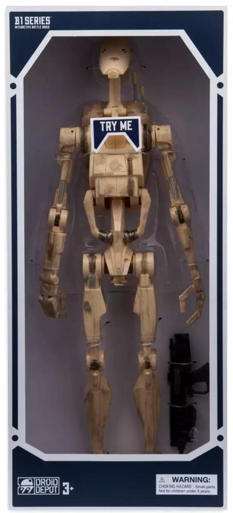 Star Wars USA Limited 23 Inch Interactive Talking Action Figure B1 Battle Droid Movie SW Star Wars Clone Wars SERIES BATTLE DROID Rajaraja B-1 [Item]
