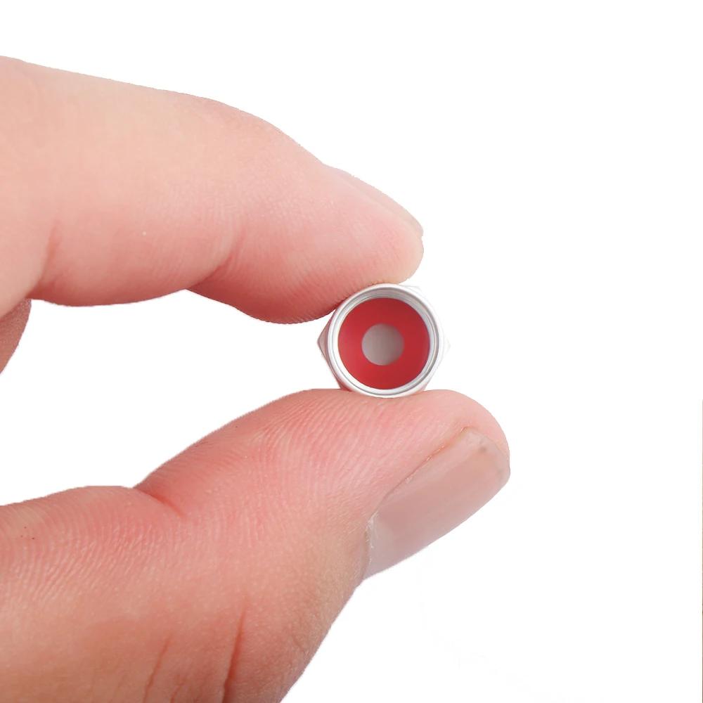 Car Stickers For Alfa Romeo 4PCS aluminium Car Badge Wheel Tire Air Valve Caps Stem Cover For Alfa Romeo Sportiva Stelvio Giuli