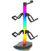 Хранилище для игровых аксессуаров для игровых контроллеров и накладных наушников, аксессуары для ПК-гейминга, пластиковая база