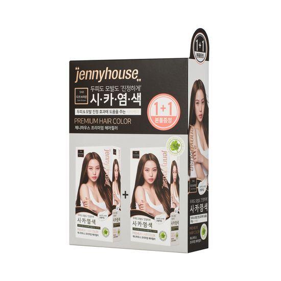JENNY HOUSE Премиальная крем-краска для волос 1+1 Special, выберите 1 из 4 типов
