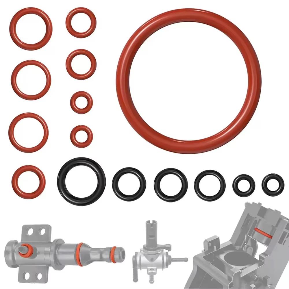 1-5set O-Ring Seal Kit Silicone Gasket Tools For Food Grade Coffee Machine Brewing Group Spout Connector Maintenance Accessories 3