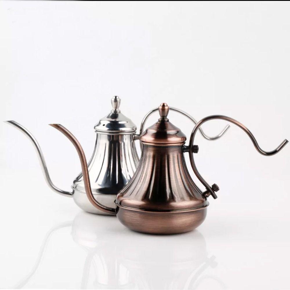 Long Mouth Coffee Pot Stainless Steel Teapot High-Grade Drip Kettle Home