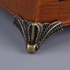 Antique Protector Box DIY Feet Leg Furniture Part Hardware Corner Bracket