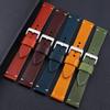 Retro Leather Watch Band 20mm 22mm Quick Release Cow Watch Strap Sport Bracelet Handmade Stitching Band for Watch Accessories