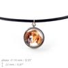 English Pointer I - necklace pendant with your photo, handmade, handcrafted jewelry by Art-Dog brand