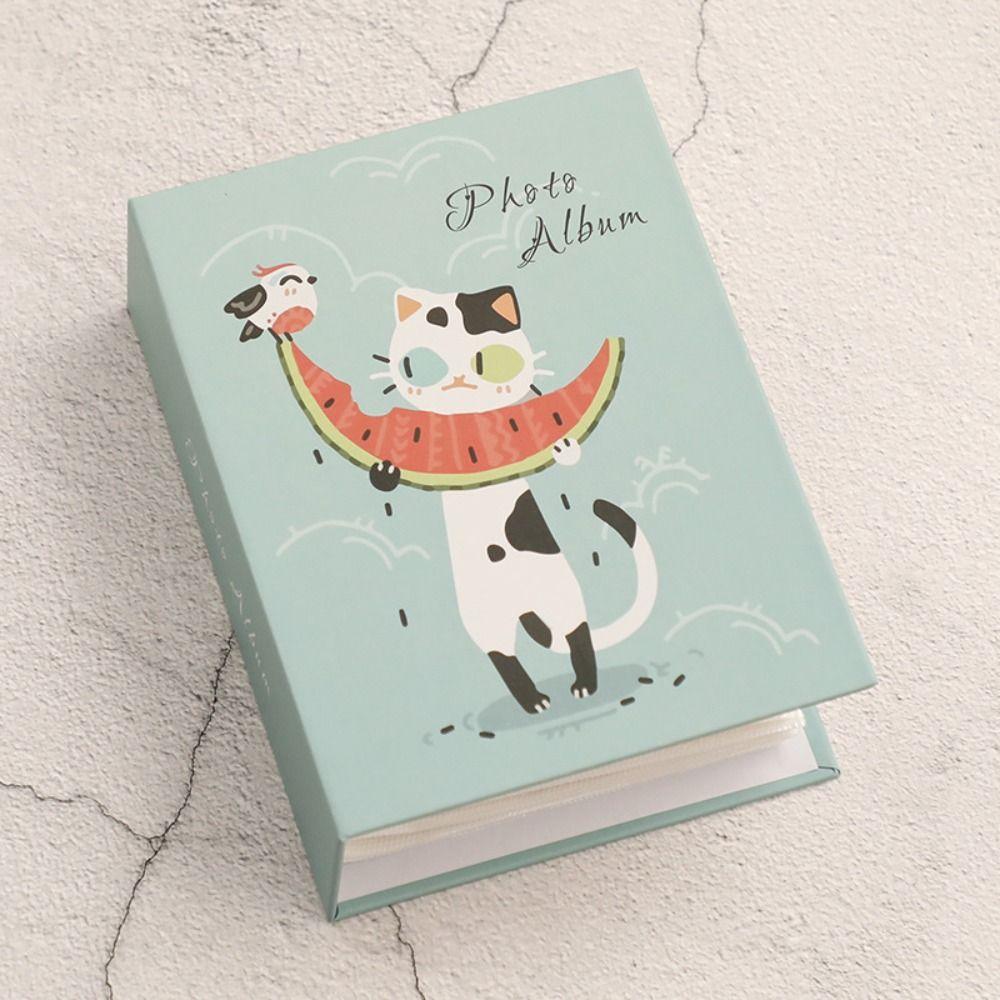 4R 100pcs Photo Album Memorial Book Cartoon Insert Recall Cute Good Time Child Gift Cute Cartoon Photo Albums