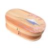 Wooden Lunch 19cm X X Urethane Current Model J-kitchens Humidity-Controlling Box, 11.3cm 6.5cm, 700ml, Fill,