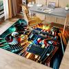 Eagle Polyester Carpet, Soft Indoor Mat for Office Chair, Living Room, Computer Desk - Decorative Home Office Rug Design