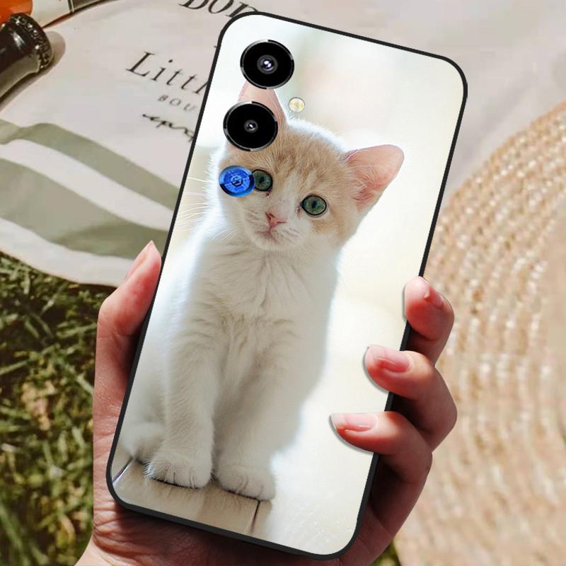 Чехол для Tecno Pova 4 Pro Крутой Расписной Силиконовый ТПУ Мягкий Чехол для Tecno Pova4 Pro Чехлы Pova 4Pro Черные Защитные Оболочки для Телефона