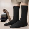Men's Autumn and Winter Warm Velvet and Thick Windproof Cold Hose Cotton Socks