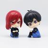 Фигурки Jujutsu Kaisen в стиле чиби. Милый Юдзи Итадори, Годзё Сатору. ПВХ фигурки действия. Аниме фигурка, модель, игрушки, коллекционная кукла, подарок.