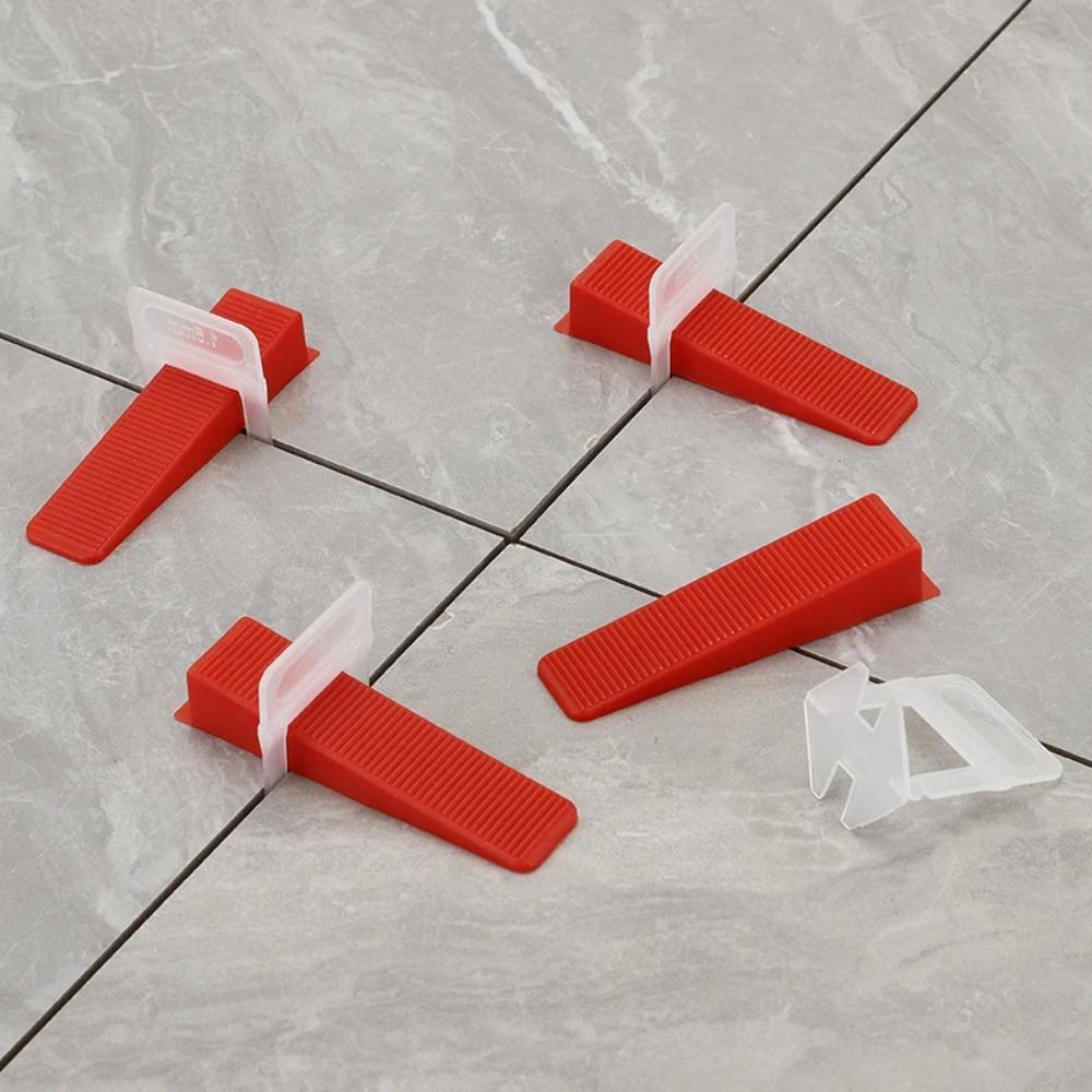 100pcs Professional Ceramic Leveler DIY Flooring Wall Level New Alignment Spacers  Tile Laying