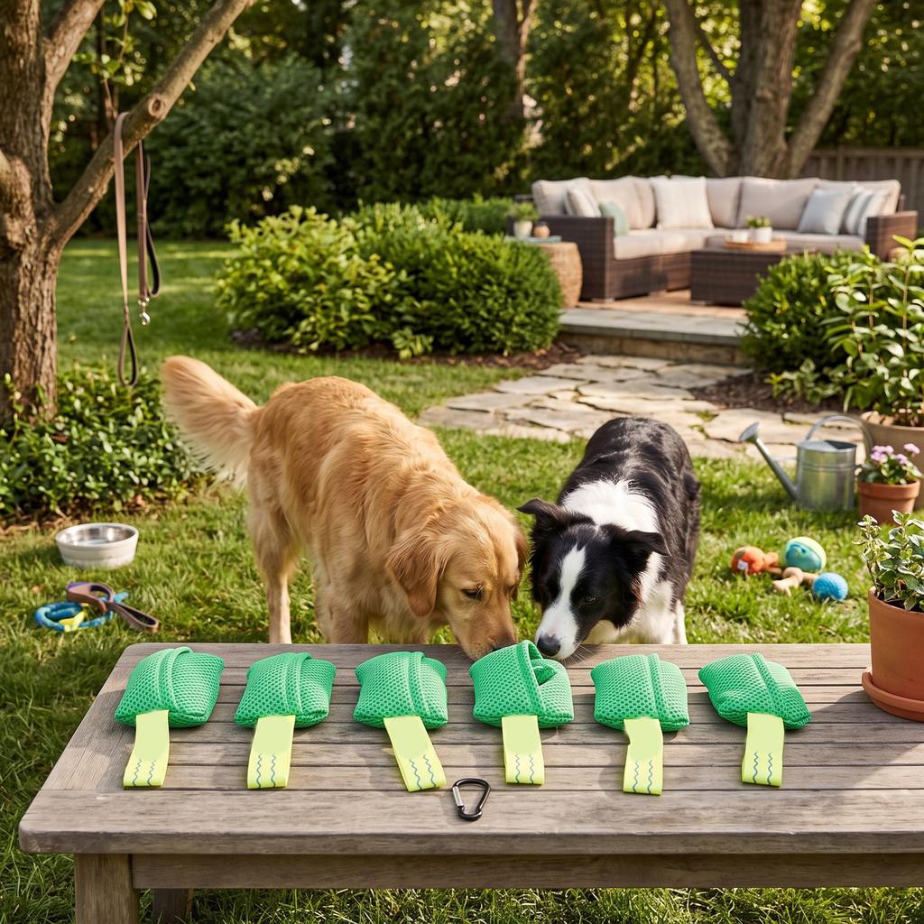 Набор для тренировки обоняния у собак Canine Olfactory Games для умственной стимуляции Nose Work Послушание Поведение