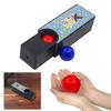 A Set Changeable Magic Box Turning The Red Ball Into The Blue Ball Props Magic Tricks Toys Classic Toys