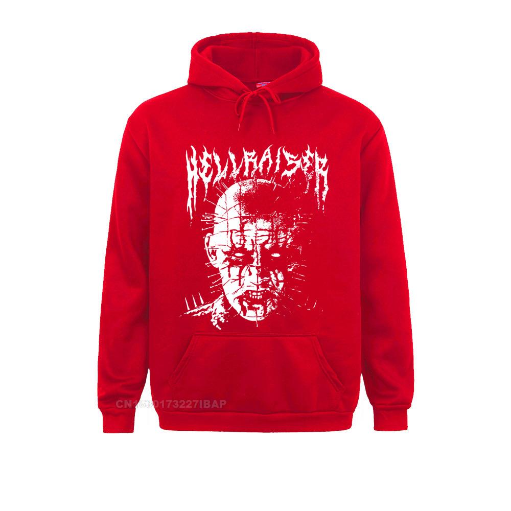 Мужской Худи Черный Металлический Pinhead Hellraiser Шкатулка-головоломка Хэллоуин Мужская Худи На Распродаже Дизайн Куртки Хлопок