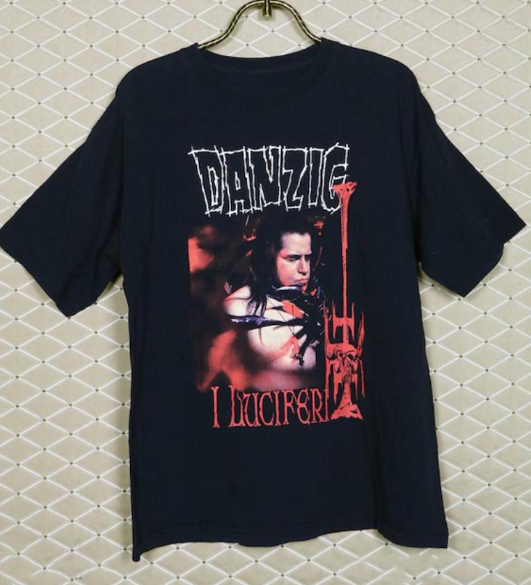 Danzig I Luciferi T-Shirt Vintage Glenn Misfits Samhain Metal Band Tee S-5XL