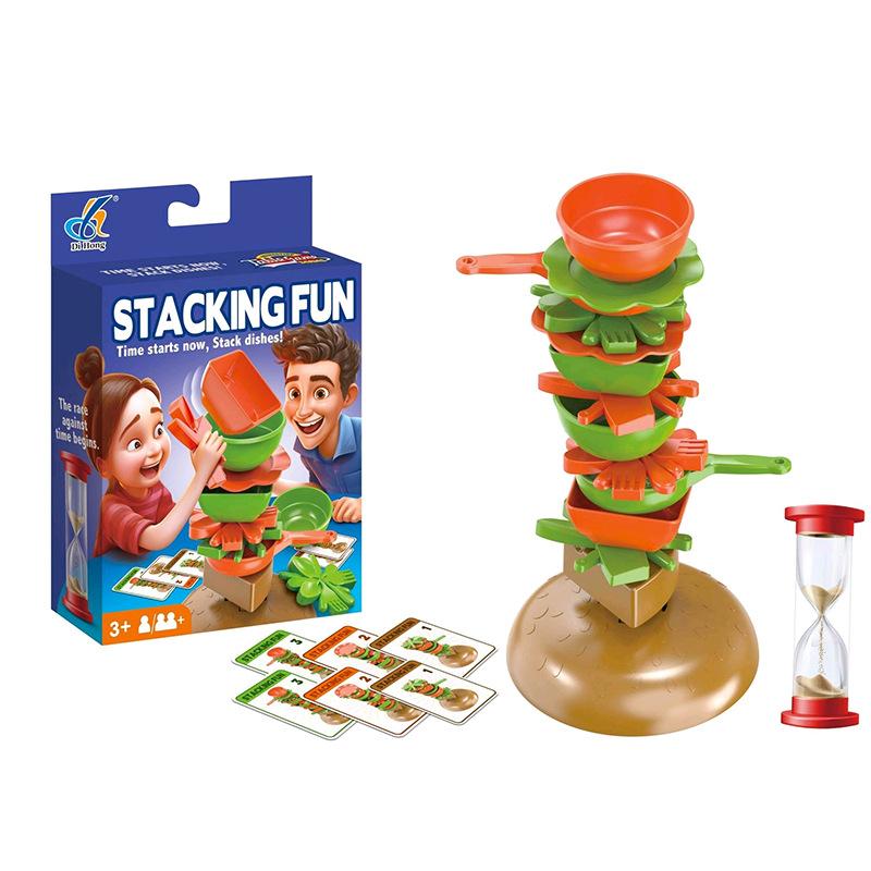 Игра на балансирование, Игра на балансирование еды, Настольная игра для детей и взрослых, Игра для семейного веселья