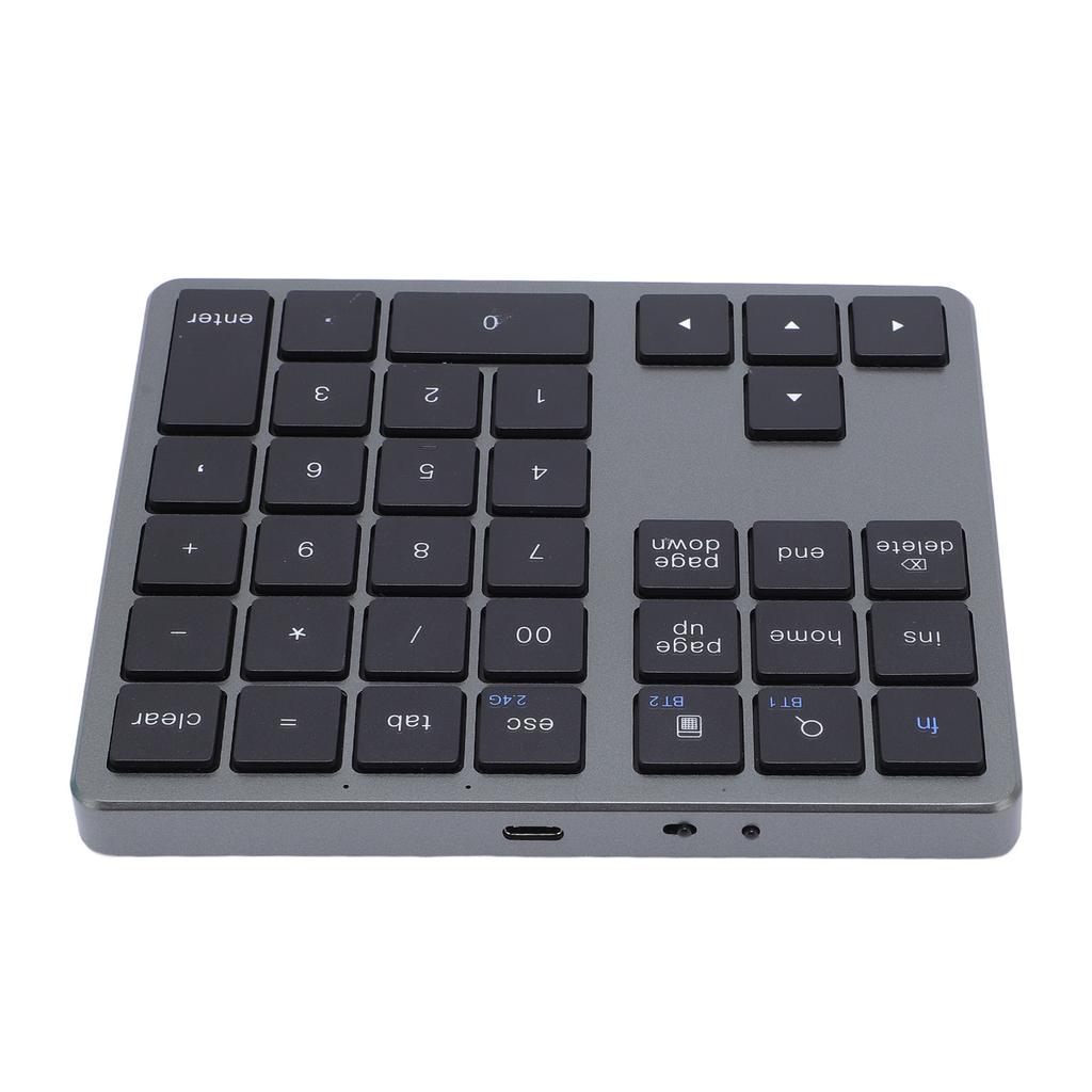 Number Pad Wireless   Dual Mode 35 Keys Rechargeable   Numeric Keypad for Laptop PC Tablet